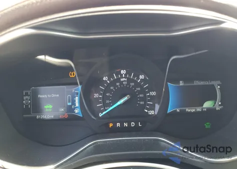 2017 Ford Fusion Titanium Hev из США, поврежденный, VIN 3FA6P0RU4HR281166